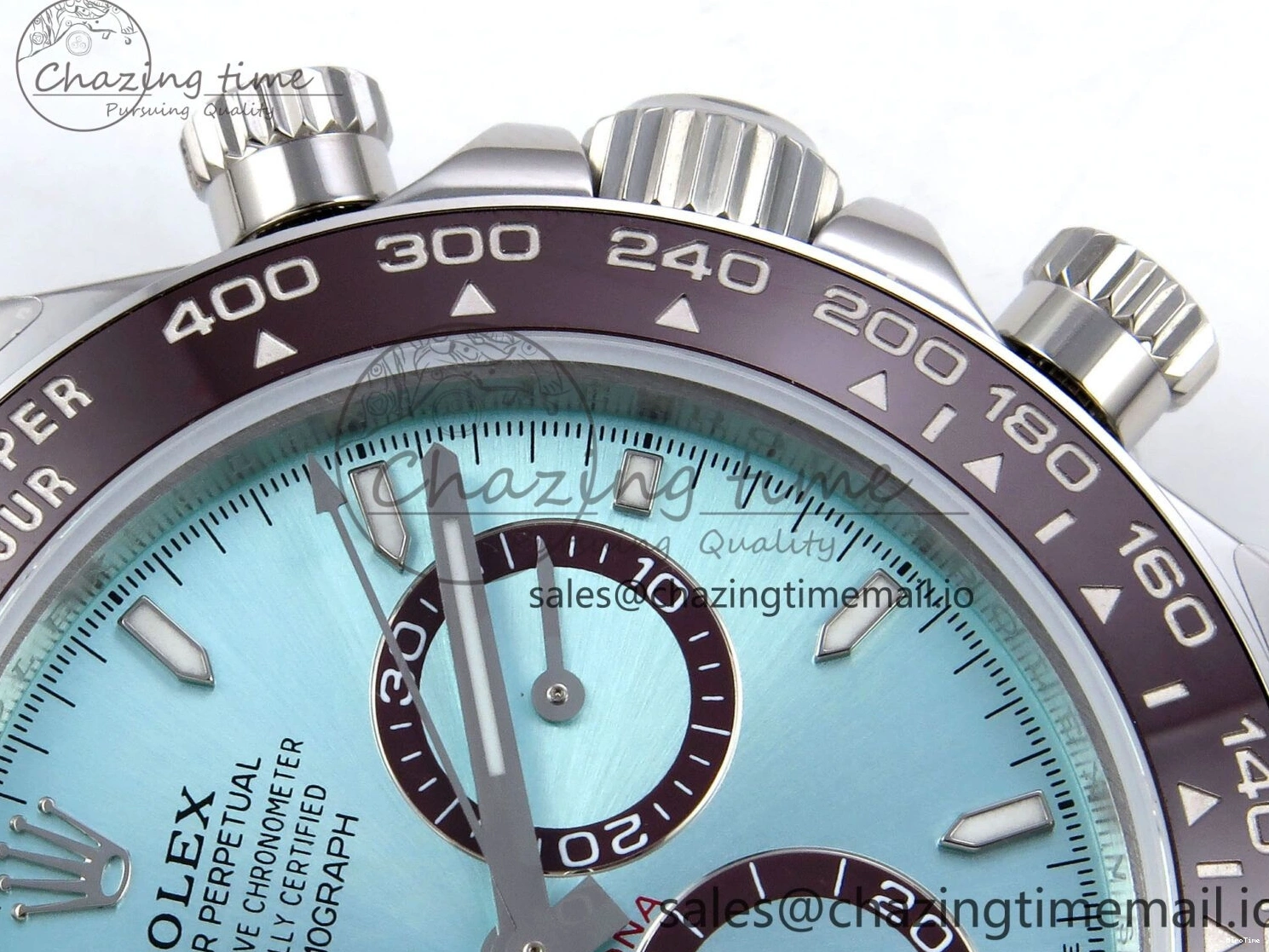 MiroTime 0303 Daytona 126506 QF 1:1 Best Edition Ice Blue Dial Lume Marker on SS YG Braclet SH4131 V TopPick 1272